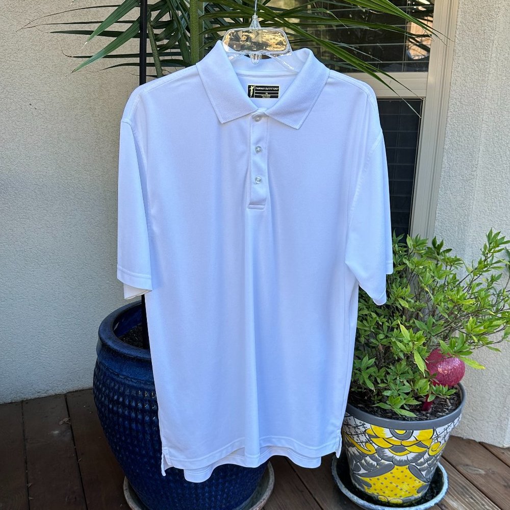 FAIRWAY OUTFITTERS White Polo Shirt - Picture 6 of 6
